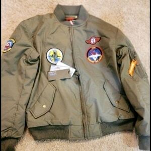 Space Gear- NASA Aviation Space Shuttle Jacket - Warm, Water-Resistant, Large